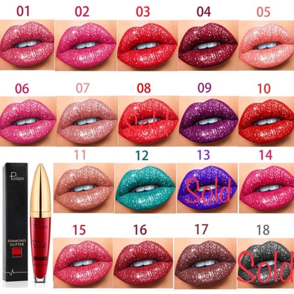 COPY - LIPGLOSS by PUDAIER! Every color except 5/6/8/13/&18